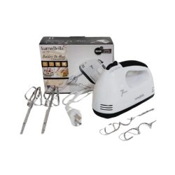 Batidora de mano eléctrica, marca LUMA, potencia 180W.