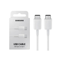 Cable USB Samsung tipo C a tipo C, 3A.