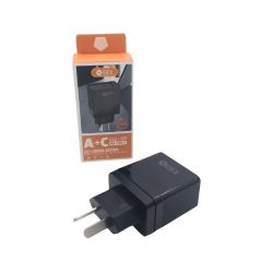 Cable para enchufe en pared, cabezal USB, tipo C, carga rápida.