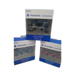 Joystick PS4 SONY, diseño camuflado, producto original.