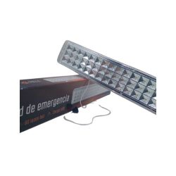 Luz emergencia, 60 luces led, carga USB.