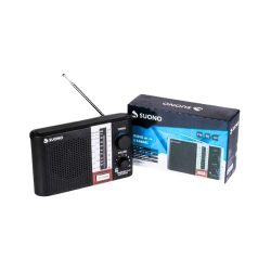 Radios grandes AM/FM. Marca Suono a pilas y eléctrica.