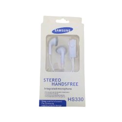 Auriculares estéreo Samsung manos libres para celulares, MP3, MP4, etc. Diseño ergométrico.
