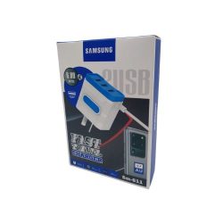 Cargador Samsung. 3 Entradas USB. Tipo C. Carga rapida