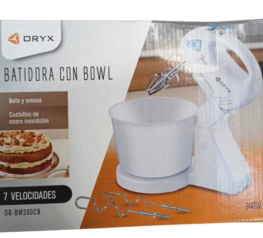 BATIDORA CON BOWL